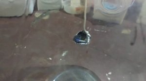 Окуривание бутыли серой перед заливкой вина