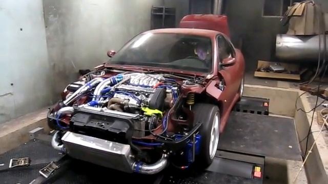 AWD Fiat Coupe Dyno Tune, 940 AWHP