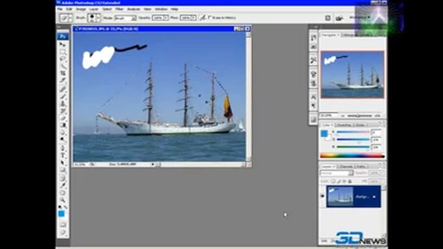 Введение в интерфейс Adobe Photoshop смотреть онлайн