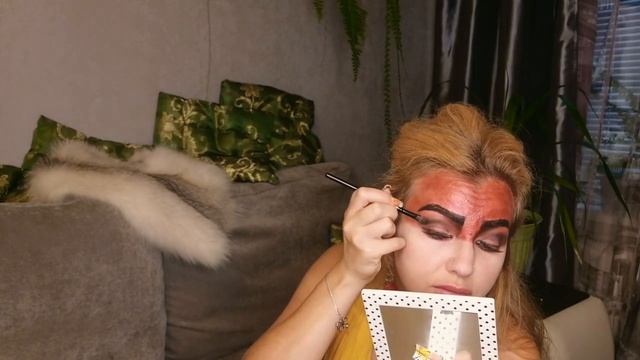 Макияж на Хеллоуин 2019/Halloween makeup 2019/женщина Викинг/тематический макияж смотреть онлайн