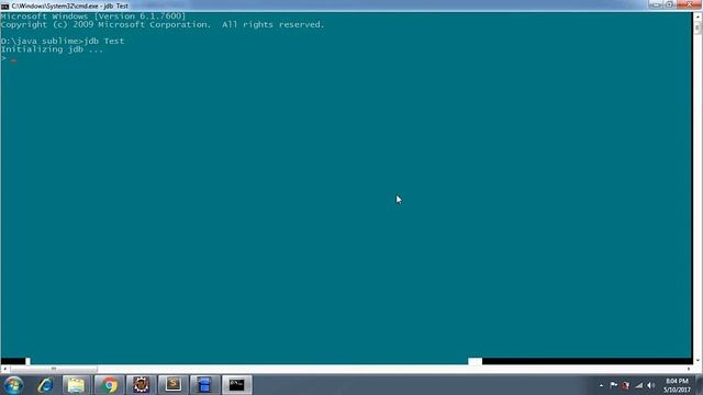 How to Debug java program from command line tool JDB смотреть онлайн