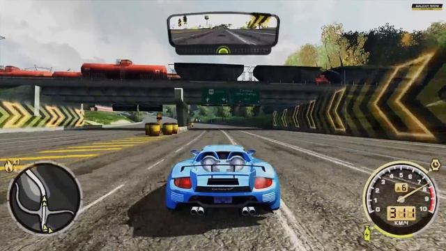 NFS: MOST WANTED - HD ГРАФИКА В КРАСКАХ смотреть онлайн