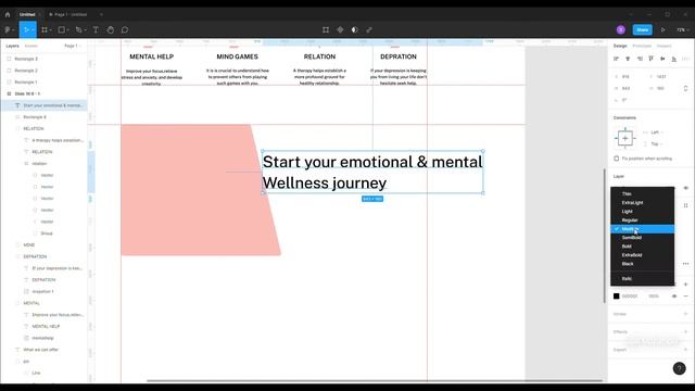 UI Design Tutorial Website Landing page Design Figma. смотреть онлайн