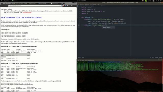 How to Code A Neural Network From Scratch Part 2 - Processing the MNIST Data смотреть онлайн