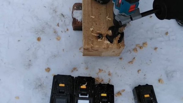 Морозоустойчивый аккумулятор TPCELL 18В 8Ач для 18В инструмента Makita, обзор и тест