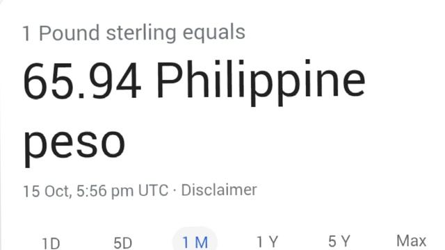 Pound To Philippines Peso I British Pound To Philippines Peso Exchange Rate Today | Peso To Pound