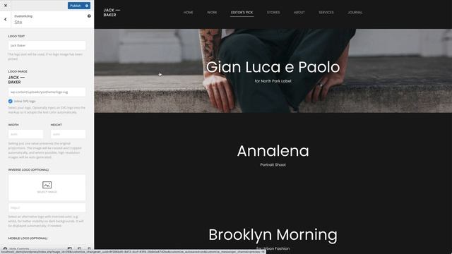 Adding the Logo | YOOtheme Documentation (WordPress) смотреть онлайн