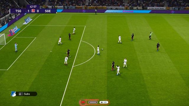 PS5 - ANTHEM & STADIUM - PES 2021 - Hoffenheim vs Eintracht Frankfurt - GAMEPLAY смотреть онлайн
