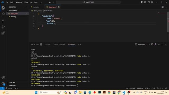 #55 Json in javascript in Hindi 2023 | javascript object notation | JSON objects. смотреть онлайн