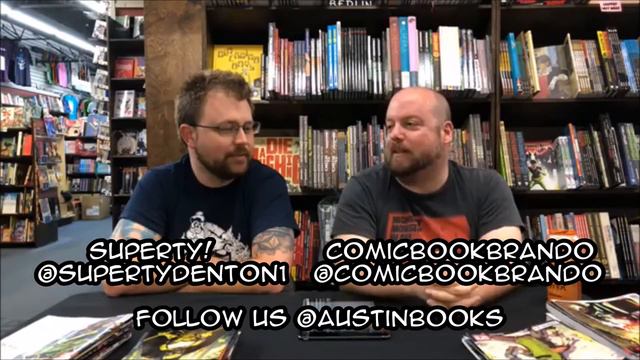 New Comics @ Austin Books 4/25/18 смотреть онлайн