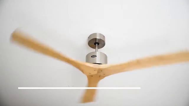 Ventilador de techo CasaFan MACAU Madera natural/ cromo cepillado | GAVRI.ES смотреть онлайн