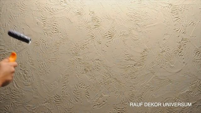 Нанесение UNIVERSUM RAUF Эффект "Иней" смотреть онлайн