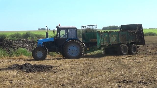 Посевная не за горами:МТЗ 1221,1222,2022 вносят удобрения,Fendt 926 и John Deere 8310R дискуют почв смотреть онлайн