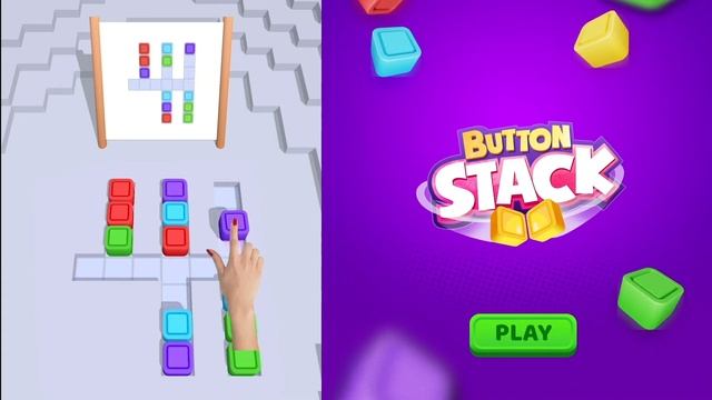 Brick Stack White Gameplay Fail (16:9) смотреть онлайн