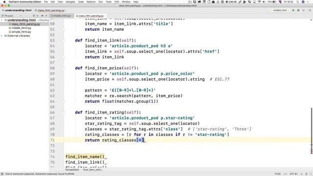 video11 3 Structuring our parsing program better смотреть онлайн