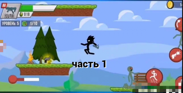 стикман и зомби  #стикман #стикманы #стикмен #стикмены #и #зомби #видеоигры