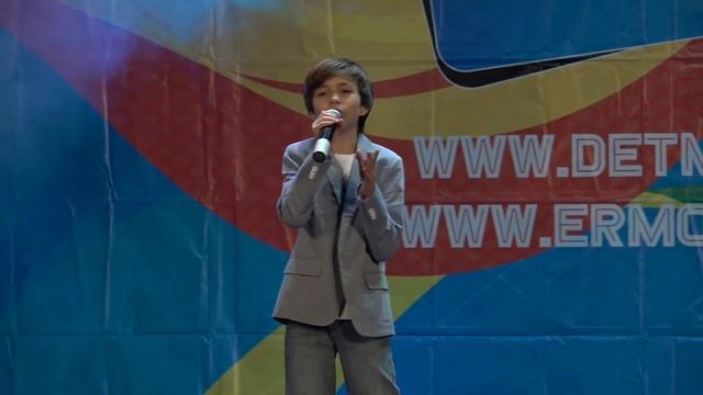 "Владимир Прудников, 12 лет, песня "С тобой", слова - Вениамин Борисов, музыка - Brandon Stone" смотреть онлайн