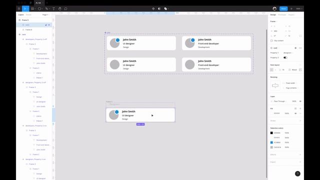 Auto Layout в Figma. Как создать список контактов? смотреть онлайн