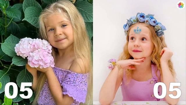 Like Nastya VS Kids Diana Stunning Transformation ⭐ From Baby To Now смотреть онлайн