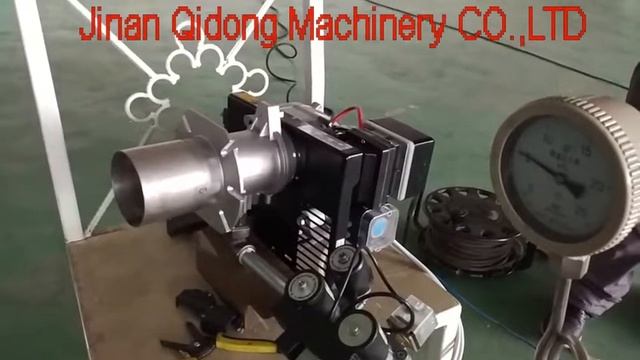 Test the burner running for natural gas dryer смотреть онлайн