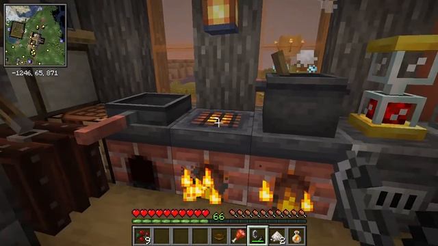 Making Honey Glazed Ham [Minecraft: Farmer's Delight] смотреть онлайн