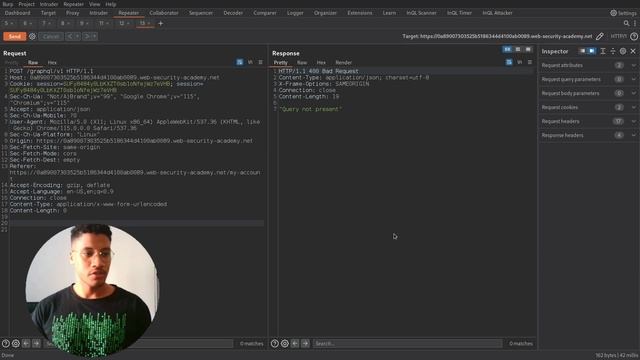 GraphQL API Vulnerabilities: Performing CSRF exploits over GraphQL смотреть онлайн