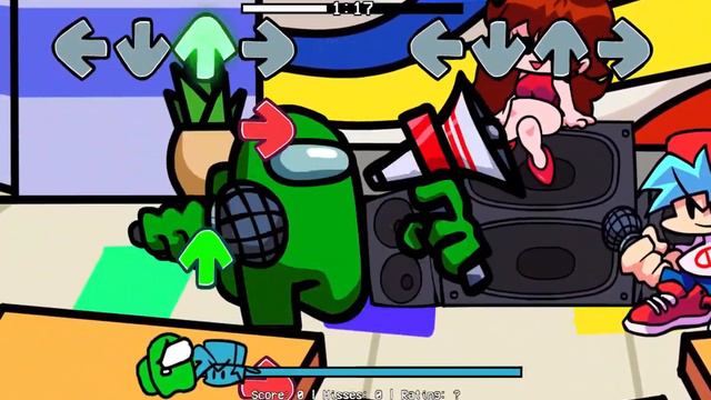 FNF VS Imposter Among Us V5 All Weeks (Psych Engine) Part 1 смотреть онлайн