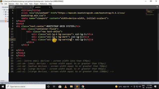 grid system in bootstrap in hindi | Bootstrap 4 Tutorial for beginners in Hindi - 4 #grid #bootstra смотреть онлайн