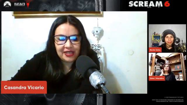 Charla SCREAM 6 🔥📽️ invitadas: Casandra Vicario y Becka Salas. Conduce Edna Campos Tenorio смотреть онлайн