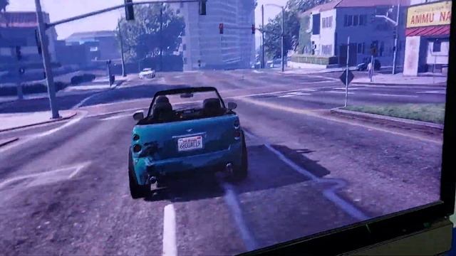 Test Game GTA V. GTX 750 Ti 2GB Black Edition смотреть онлайн