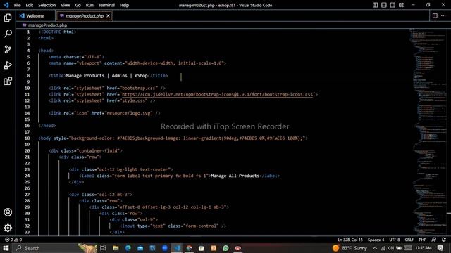 Web Project Task 44 | 1st Year | Semester 01 | Java Institute |eShop application смотреть онлайн