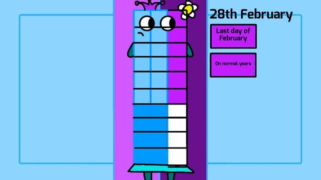 Datecills band 12 + Leap day bonus (Dateblocks x Numbercills) смотреть онлайн