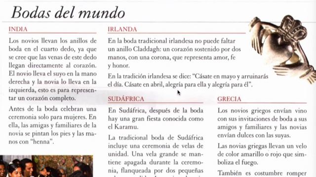 Уроки испанского А2 3.7. Свадебные традиции разных стран. Работа с текстом. смотреть онлайн