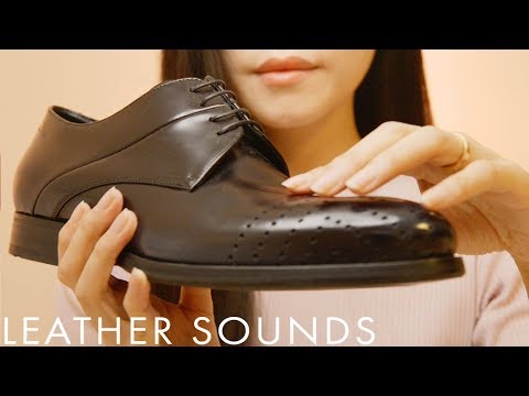 ASMR КОЖА Leather Tapping & Scratching Sounds (No Talking)