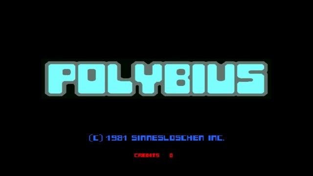 Polybius (gameplay from arcade menu) смотреть онлайн