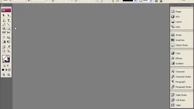 Знакомство с Adobe InDesign