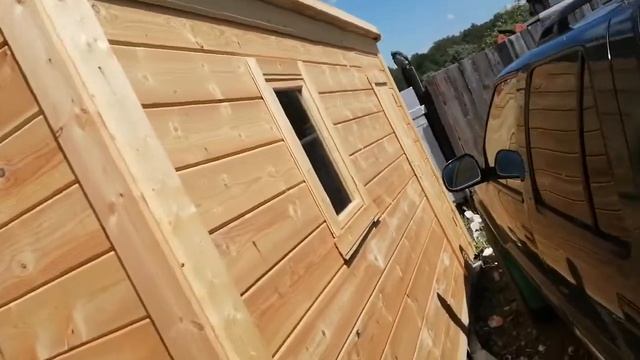 Бытовка 4м с имитацией бруса.Доставка по калужской области.Цена 60.000р смотреть онлайн