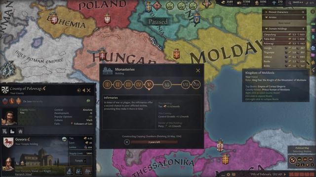 [14] Crusader Kings III Roleplay - Mongol Horde and Vlad's Wallachian Empire (FINALE) (Wallachia) смотреть онлайн