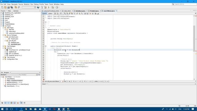 View Data from database with java server faces (jsf 2.2) and primefaces смотреть онлайн