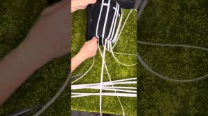 часть 2 Кашпо из ротанга 5 л. Методом «двойная осьминожка»