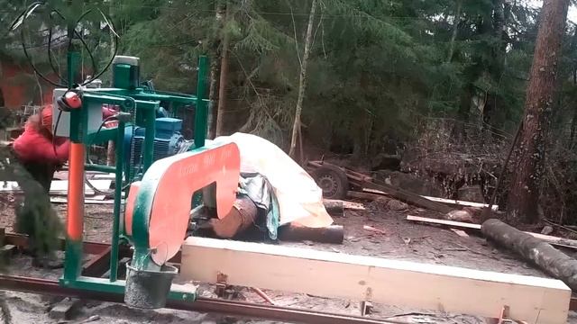 Пилорама Алтай в действии, работать легко и приятно. смотреть онлайн