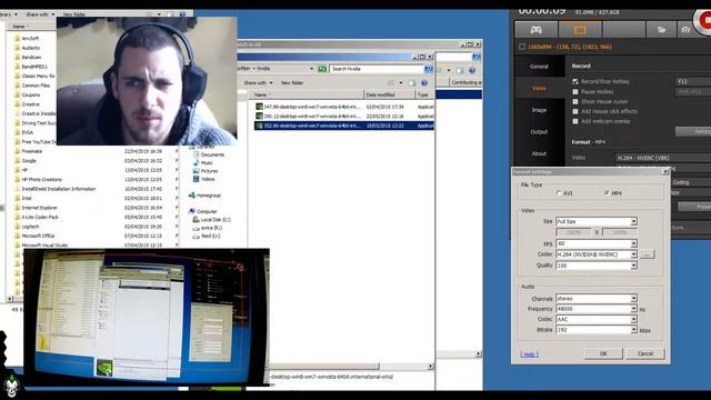 Mini Rant Nvidia 352.86 & Bandicam H 264 MP4 смотреть онлайн