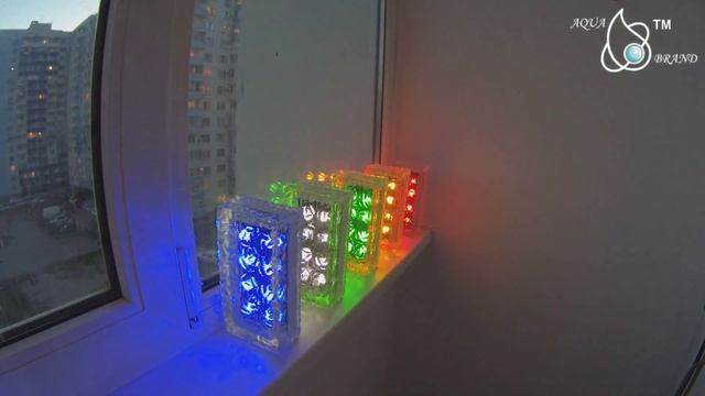 Ускоренная съемка работы светодиодной брусчатки на солнечных батареях смотреть онлайн
