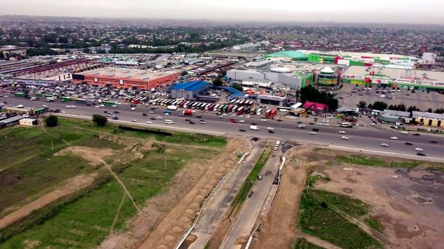 Алматы. Улица Нурлы от пересечения с проспектом Абая до Ташкентского тракта. смотреть онлайн