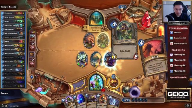 Hearthstone: One Man Raid - LoE #1 - Temple of Orsis Normal & Class Challenges смотреть онлайн