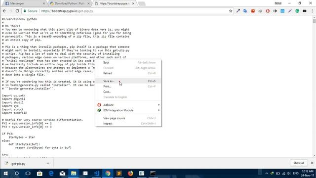 how to install pip on windows смотреть онлайн