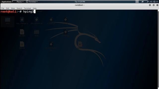 Hping3 DOS Attack смотреть онлайн