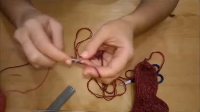 Носки 5 спицами для новичков