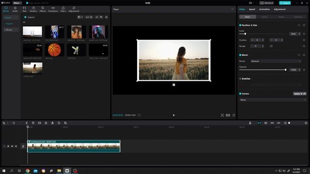 Add Frame or Border Around Video or Image | CapCut PC Tutorial смотреть онлайн