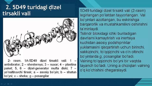 TIRSAKLI VAL VAZIFASI VA TUZILISHI смотреть онлайн
